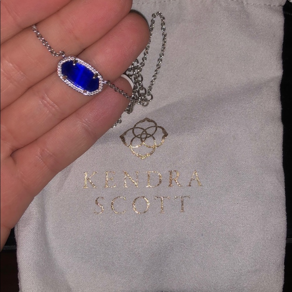 Blue and Silver Necklace